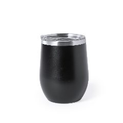 Copo térmico 350 mL em inox com doseador Bobby