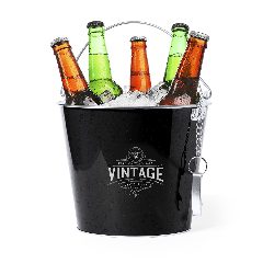 Balde de gelo metálico de 6L com abre-cápsulas Duken – foto 2