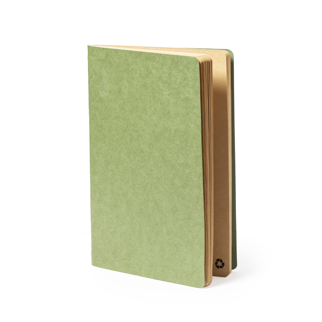 Caderno A5 em cartão reciclado kraft Rayish