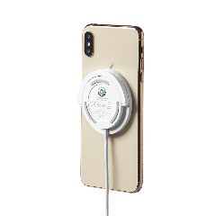 Carregador magnético wireless 10W em ABS reciclado Dixlem RCS – foto 3