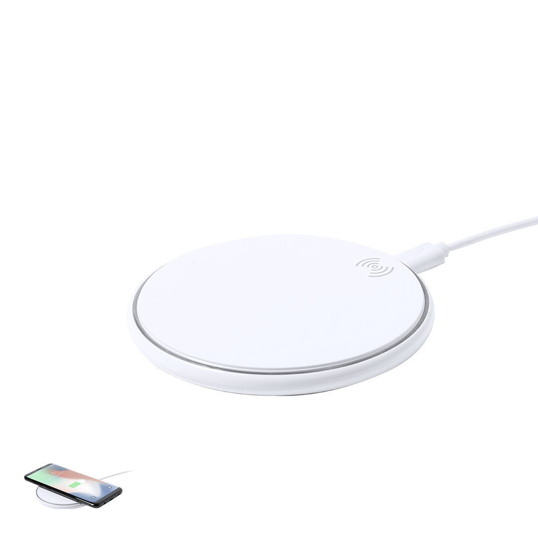 Carregador wireless redondo 15W Alanny