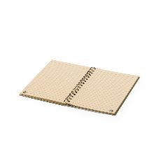 Caderno de argolas A5 em cartão reciclado kraft Idina – foto 3