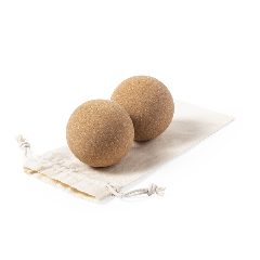 Conjunto de 2 bolas de yoga em cortiça Tuduk