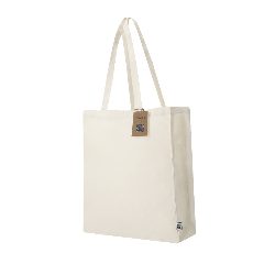 Saco em algodão Fairtrade 180g com fole Elatek – foto 3