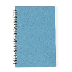 Caderno de argolas em palha de trigo Roshan – foto 5