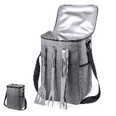 Conjunto de churrasco com bolsa térmica Arcadia