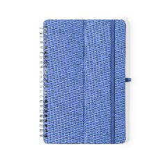 Caderno de argolas em RPET com suporte para telemóvel Maisux – foto 7