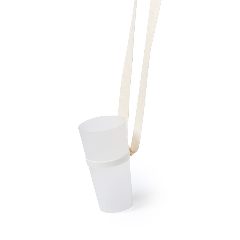 Lanyard porta-copos em algodão e silicone Felin – foto 3