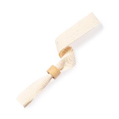 Pulseira em algodão com fecho de bambu Bosgo – foto 2