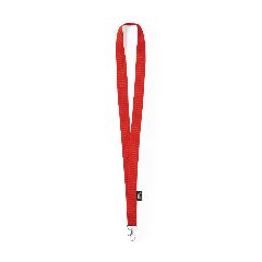 Lanyard em RPET com gancho giratório Loriet
