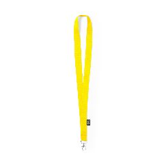 Lanyard em RPET com gancho giratório Loriet – foto 7
