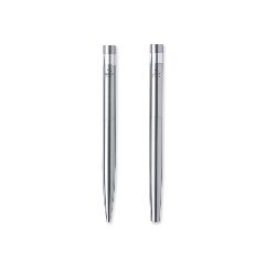 Conjunto de esferográfica e roller em aço inox reciclado Kaylax – foto 4