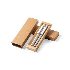 Conjunto de esferográfica e roller em alumínio reciclado Harzur – foto 4