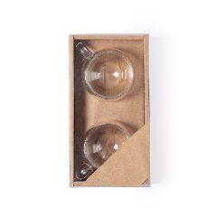 Conjunto de 2 chávenas de parede dupla com bases Gladen – foto 2