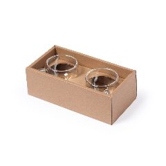 Conjunto de 2 chávenas de parede dupla com bases Gladen – foto 6