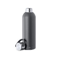 Garrafa térmica 500 mL em inox reciclado com pega Breidy – foto 2