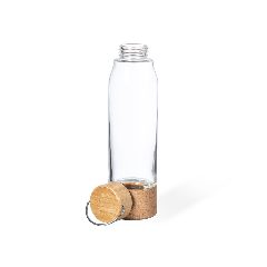 Garrafa de vidro 470 mL com base em cortiça Aderox – foto 2