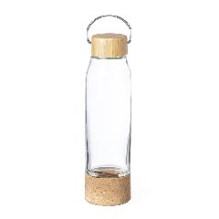 Garrafa de vidro 470 mL com base em cortiça Aderox – foto 3