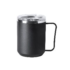 Caneca térmica 350 mL em inox e PP fosco Tikam – foto 5