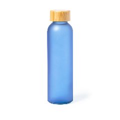 Garrafa de vidro 500 mL com tampa em bambu Eskay – foto 4