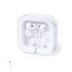 Auriculares USB-C com estojo Trubus