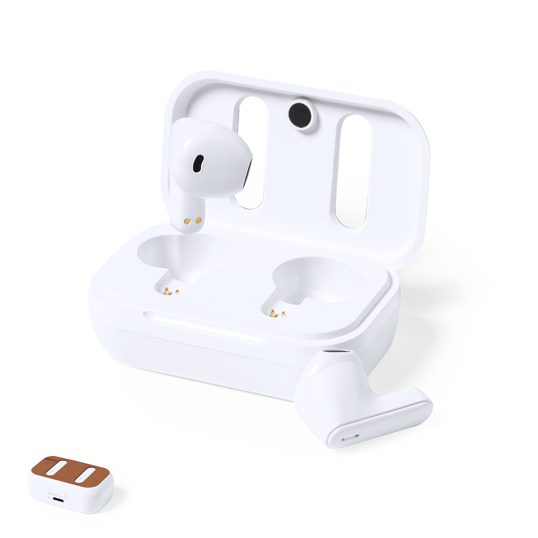 Auriculares Bluetooth 5.1 em ABS reciclado Shizar RCS