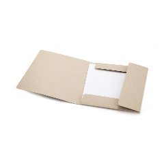 Pasta em cartão reciclado com elástico Ecosum – foto 5