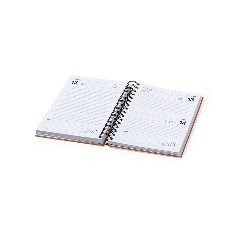 Agenda diária A5 em couro reciclado Torkix – foto 3