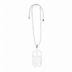 Lanyard porta-telemóvel em poliéster e silicone Sebly – foto 7