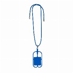 Lanyard porta-telemóvel em poliéster e silicone Sebly – foto 6