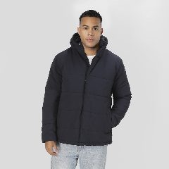 Parka acolchoada com capuz Leanor