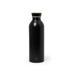 Garrafa 550 mL em alumínio reciclado com tampa em bambu Claud – foto 5