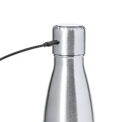 Garrafa térmica 500 mL com medidor de temperatura na tampa Chuck – foto 2
