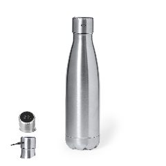 Garrafa térmica 500 mL com medidor de temperatura na tampa Chuck