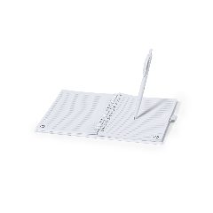 Conjunto de caderno A5 e caneta em ABS reciclado Ciara – foto 4