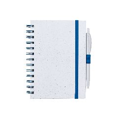 Conjunto de caderno A5 e caneta em ABS reciclado Ciara – foto 7
