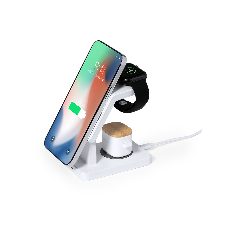 Estação de carga wireless 15W 3 em 1 Krastop – foto 2