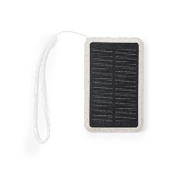 Power bank solar 5000 mAh em fibra de trigo Dawson – foto 7