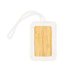 Identificador de malas em bambu e silicone Holda – foto 2