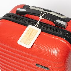 Identificador de malas em bambu e silicone Holda – foto 4