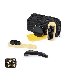 Kit de limpeza de calçado em estojo RPET Aeron