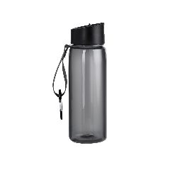 Garrafa RPET 800 mL transparente com mosquetão Alborez – foto 2
