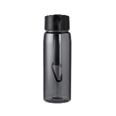 Garrafa RPET 800 mL transparente com mosquetão Alborez – foto 3