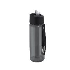 Garrafa RPET 800 mL transparente com mosquetão Alborez