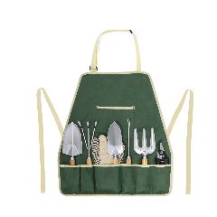 Conjunto de jardinagem com avental Kuruma