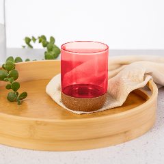 Copo em vidro com cortiça 450 ml Bixlo – foto 2