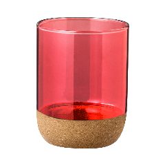 Copo em vidro com cortiça 450 ml Bixlo – foto 5