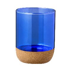 Copo em vidro com cortiça 450 ml Bixlo – foto 3