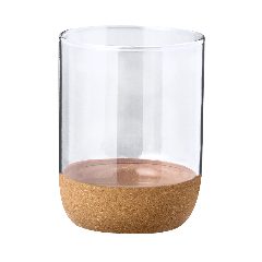 Copo em vidro com cortiça 450 ml Bixlo – foto 6