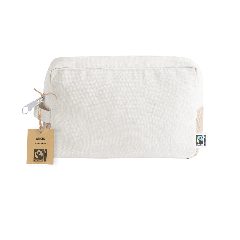 Necessaire em algodão Fairtrade com base em juta Misir – foto 5